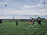 Laatste training S.K.N.W.K. JO11-1JM (partijtje tegen de ouders) van maandag 27 mei 2024 (23/137)